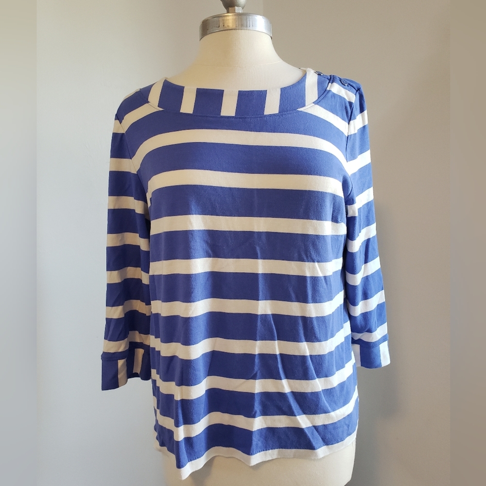 Talbots 3/4 sleeve top